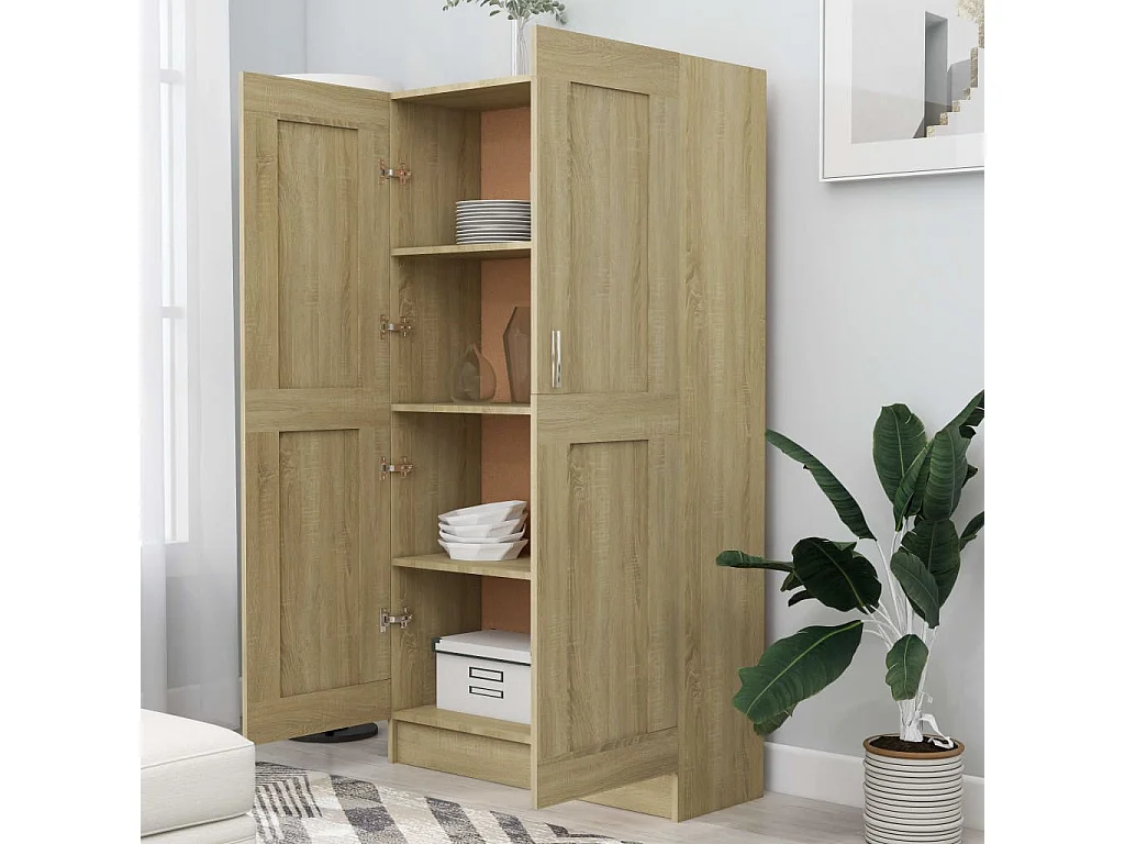 Armoire de rangement Chêne sonoma 82,5x30,5x150