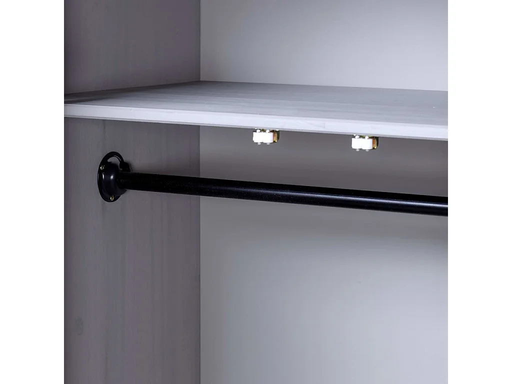 Garde-robe Gris 80x50x171,5 Pin massif Assortiment Panama