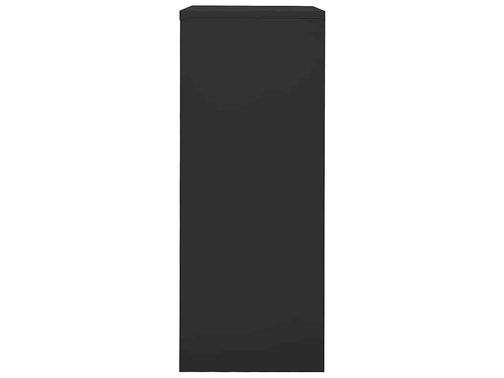 Armoire de bureau Anthracite 90x40x102 Acier