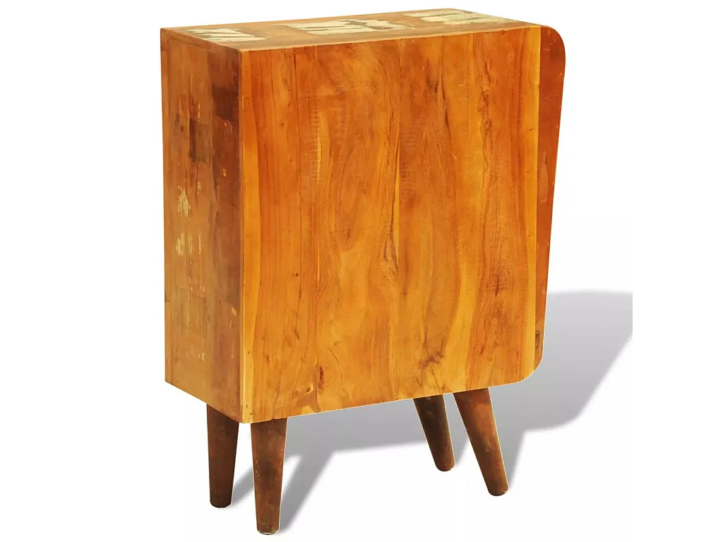 Armoire vintage avec 1 porte Bois massif de récupération