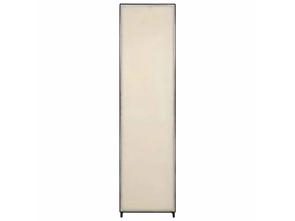 Garde-robe avec 4 compartiments Crème 175x45x170