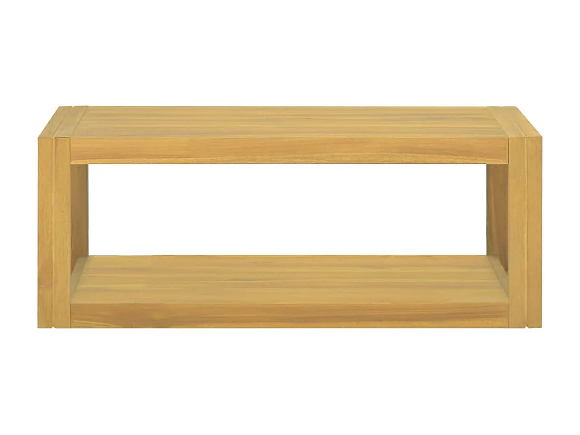 Armoire murale de salle de bain 90x45x35 Bois de teck solide