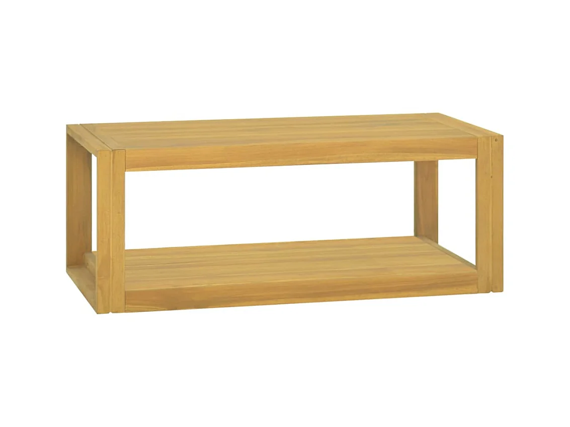 Armoire murale de salle de bain 90x45x35 Bois de teck solide