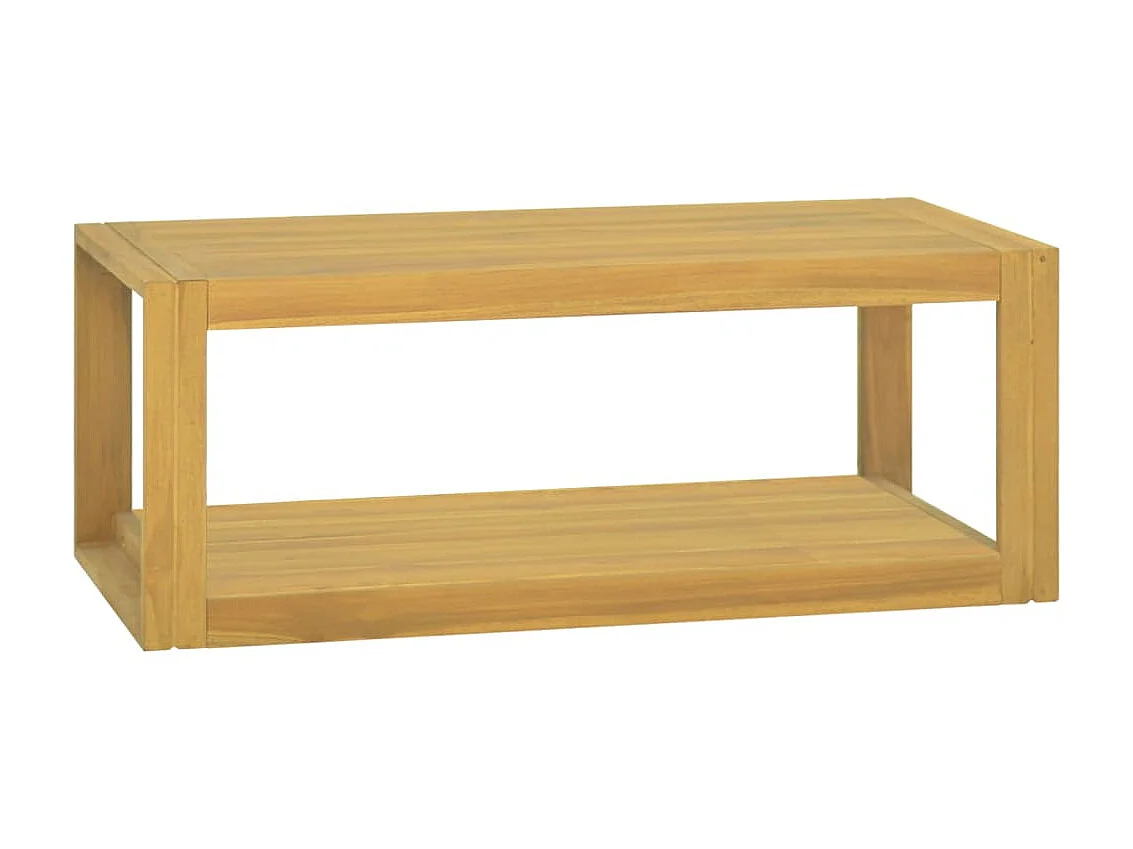 Armoire murale de salle de bain 90x45x35 Bois de teck solide