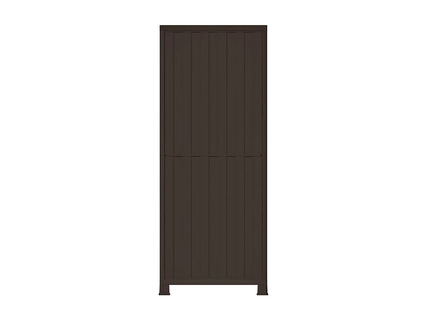 Armoire en plastique 68x39x171,5 Design de rotin