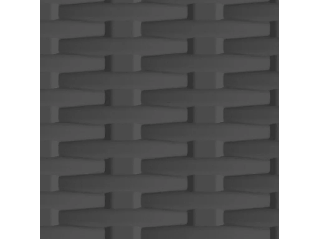 Armoire en plastique 68x39x171,5 Design de rotin