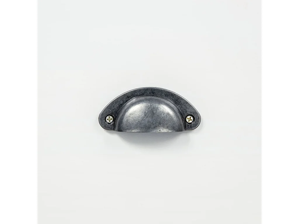 Garde-robe à 2 portes Hill Range Blanc 89x50x170 Pin solide 2