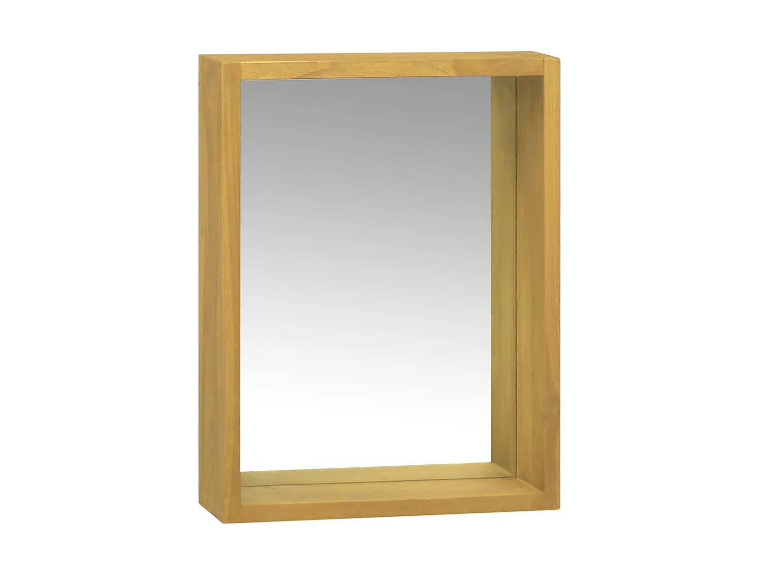 Armoire à miroir 30x10x40 Bois de teck solide
