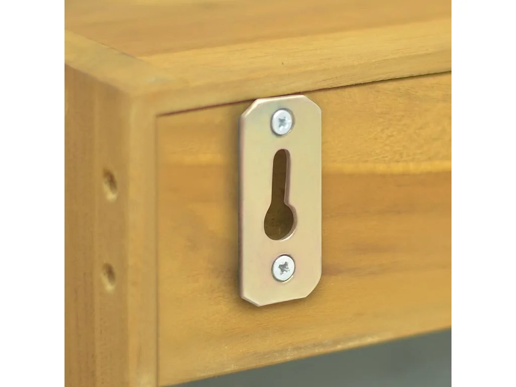 Armoire à miroir 30x10x40 Bois de teck solide