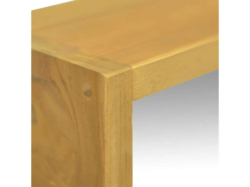 Armoire à miroir 30x10x40 Bois de teck solide