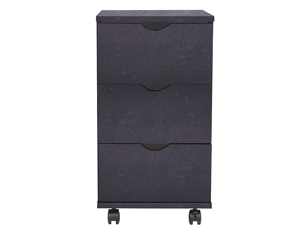Meuble à tiroirs 33 x 45x60 Noir