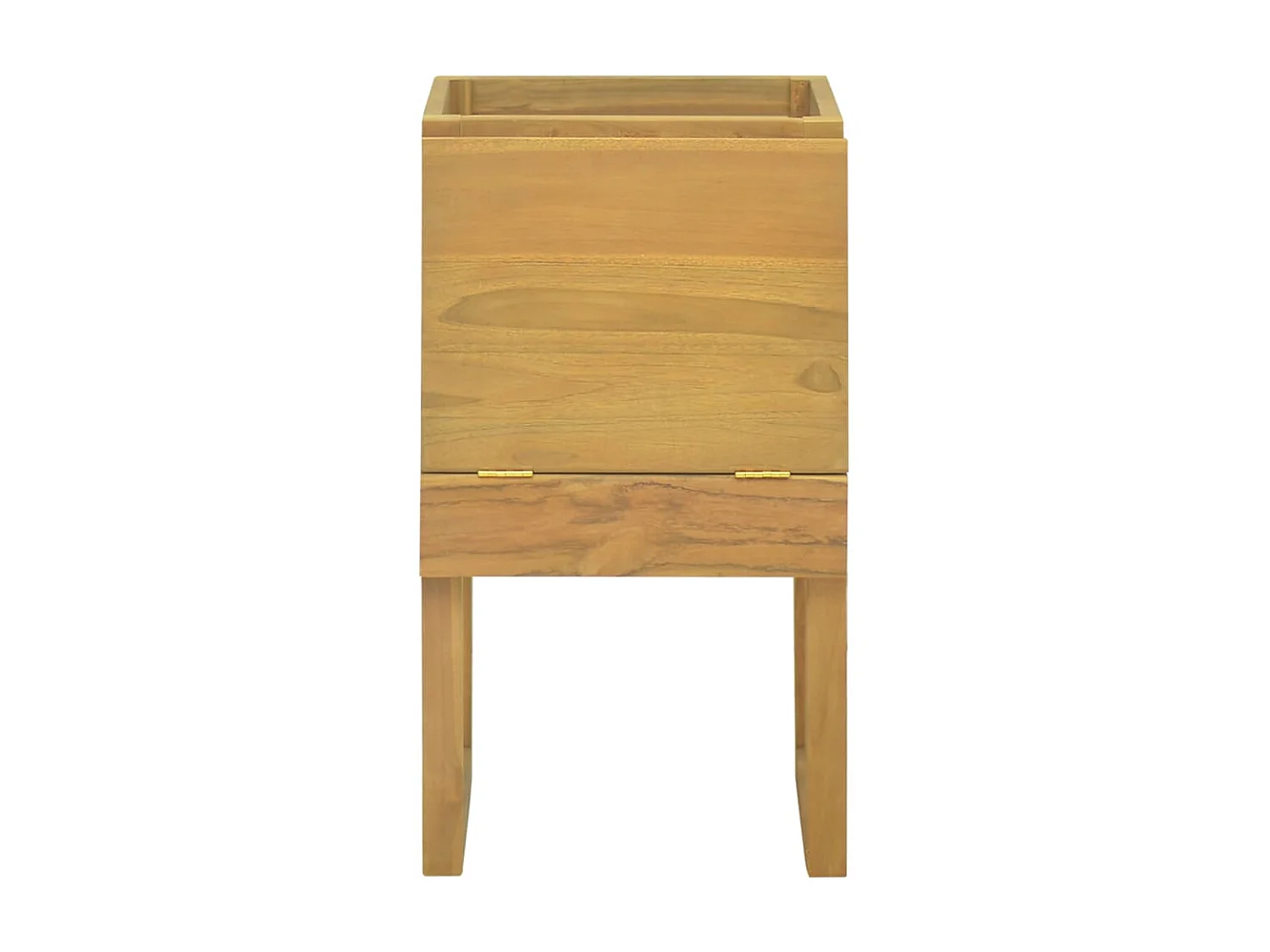 Armoire de salle de bain 45x45x75 Bois de teck solide