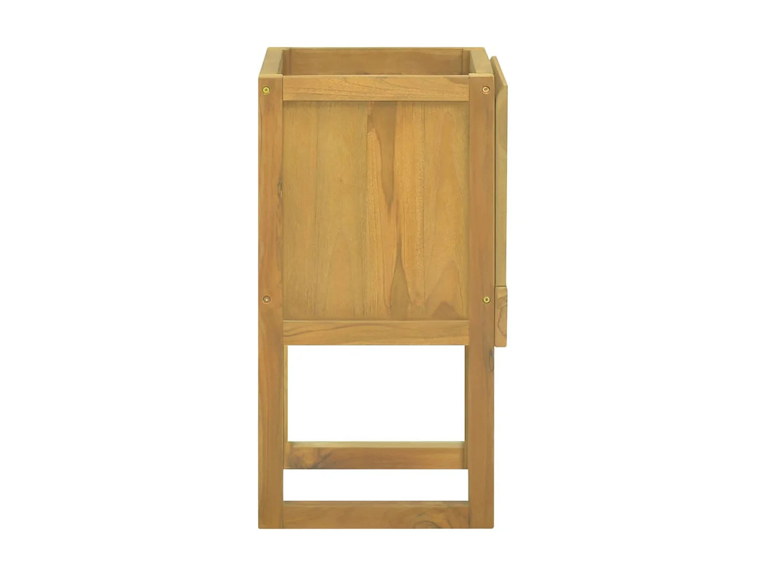 Armoire de salle de bain 45x45x75 Bois de teck solide