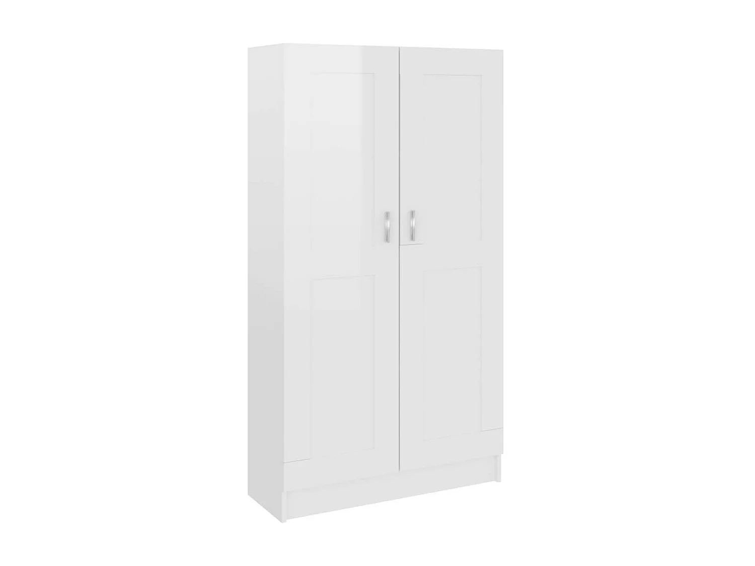 Armoire de rangement Blanc brillant 82,5x30,5x150