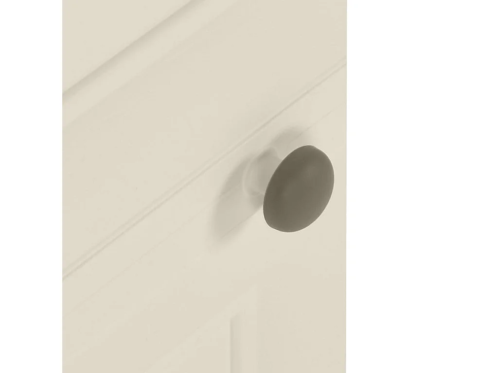 Armoire en plastique 40x43x85,5 Design de bois Crème