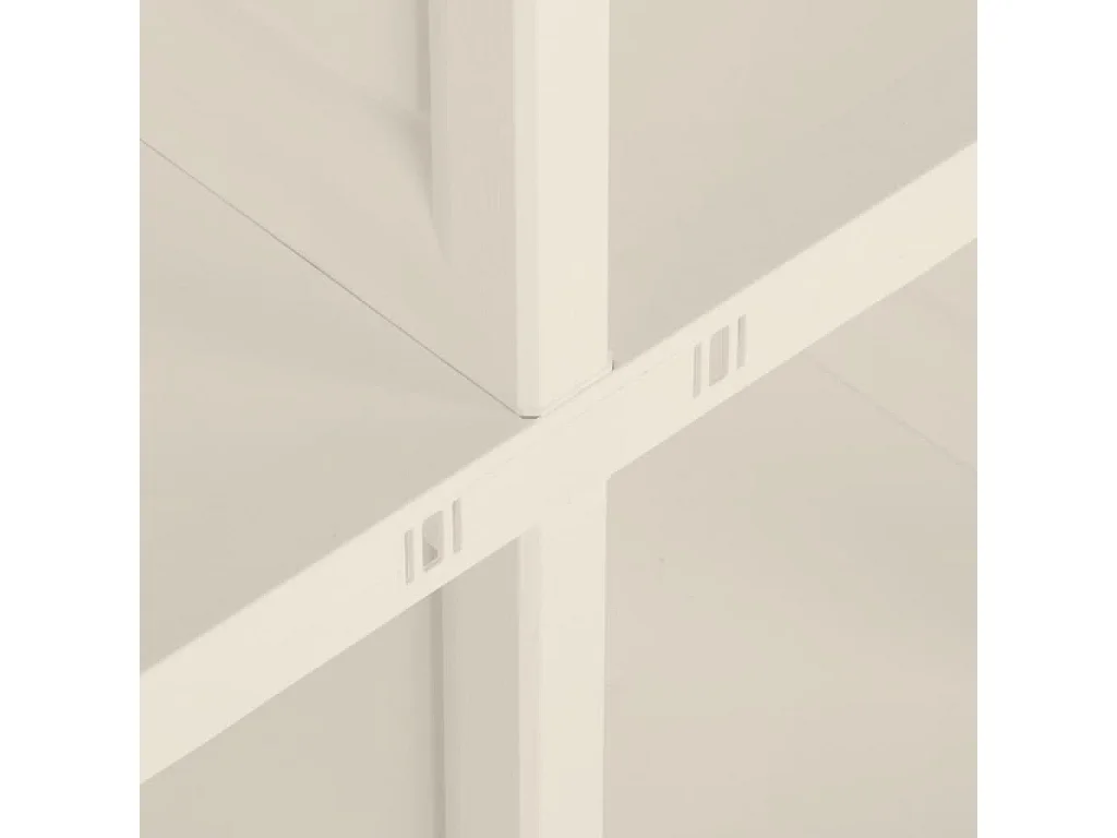 Armoire en plastique 79x43x85,5 Design de bois Crème