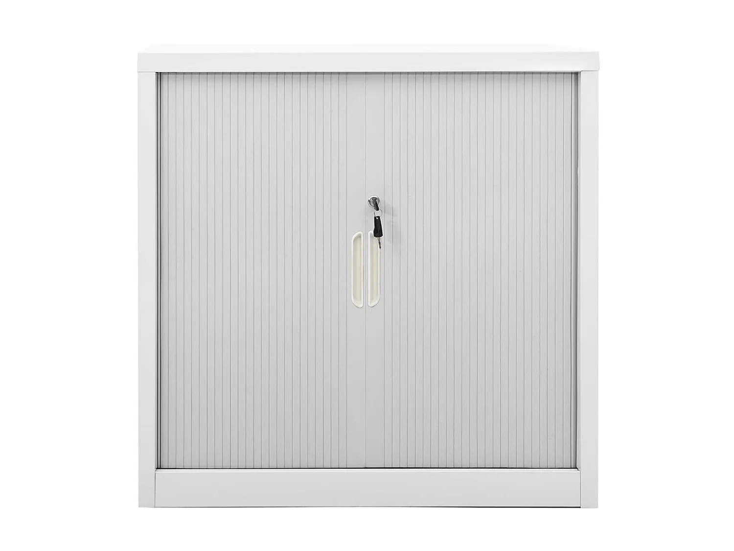 Armoire à portes coulissantes Gris 90x40x90 Acier