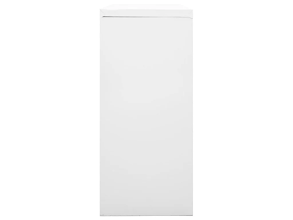 Armoire à portes coulissantes Gris 90x40x90 Acier