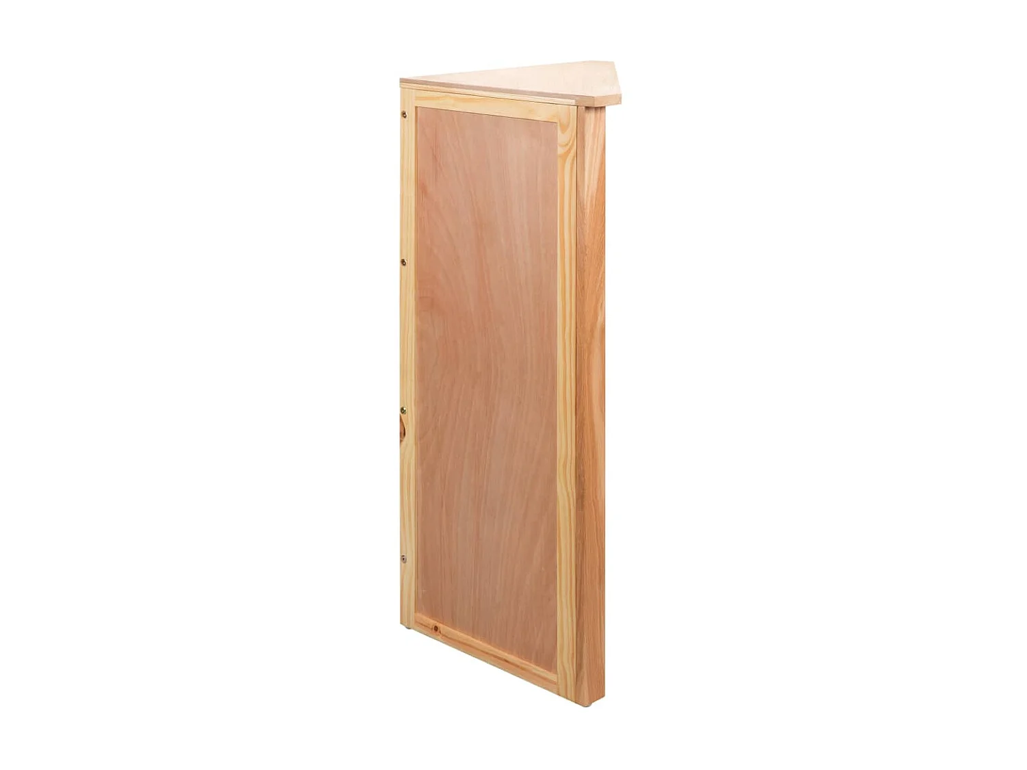 Étagère d'angle 59 x 36x100 Bois de chêne massif