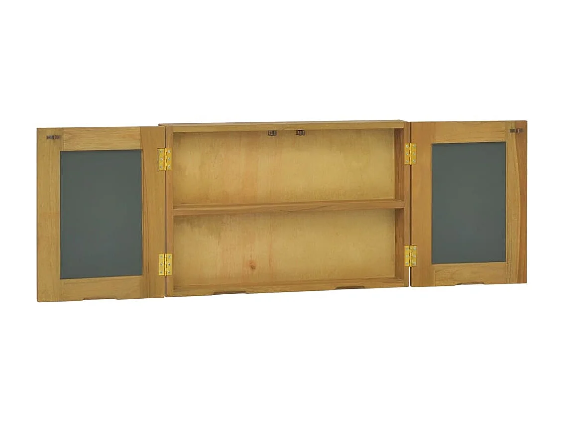 Armoire à miroir 60x10x40 Bois de teck solide