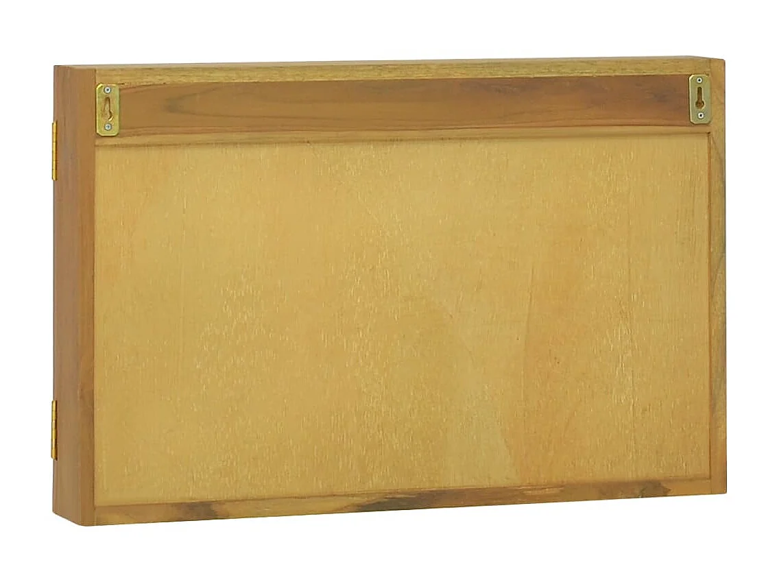 Armoire à miroir 60x10x40 Bois de teck solide