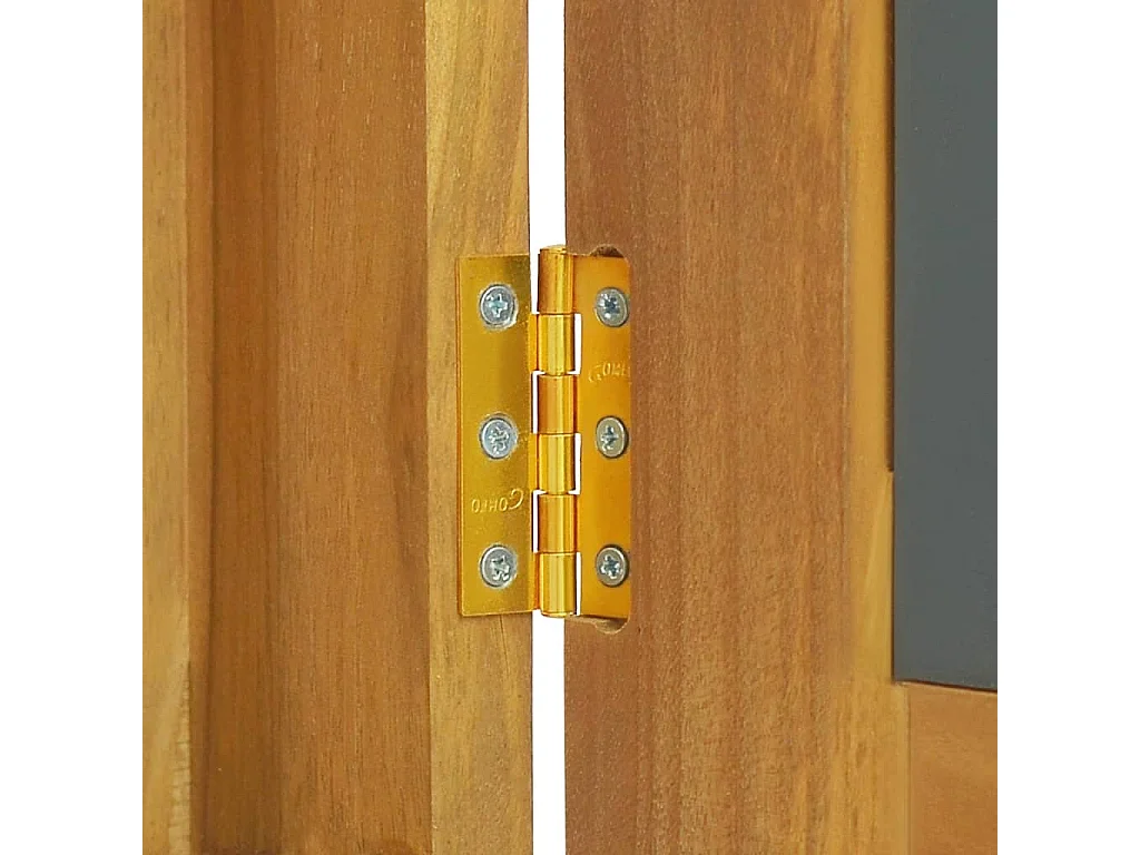 Armoire à miroir 60x10x40 Bois de teck solide