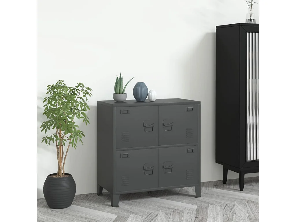 Classeur Anthracite 75x40x80 Acier