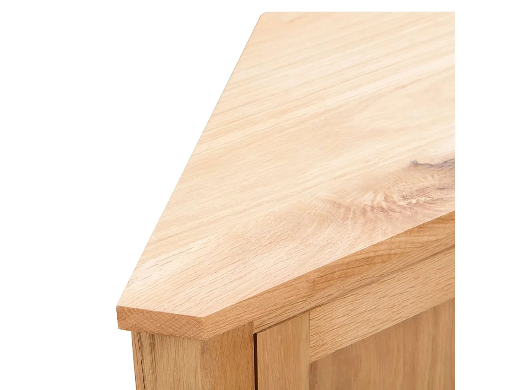 Armoire d'angle 59 x 36x80 Bois de chêne massif