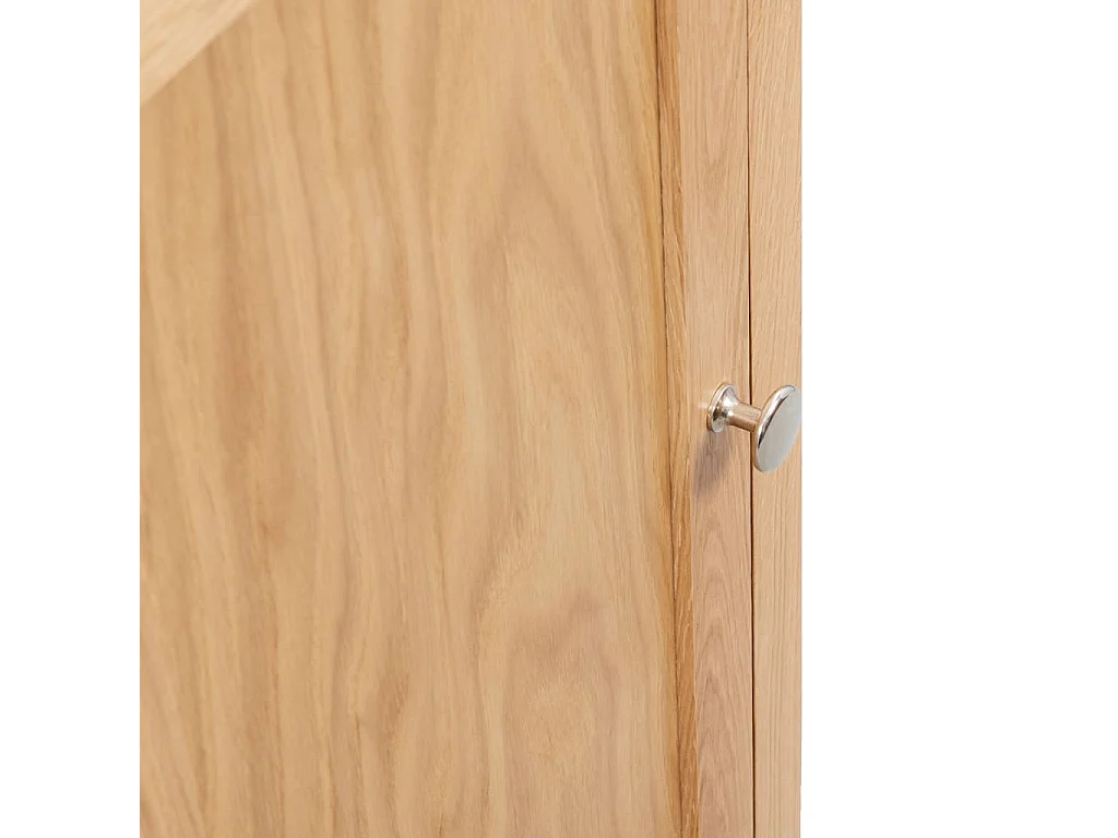 Armoire d'angle 59 x 36x80 Bois de chêne massif