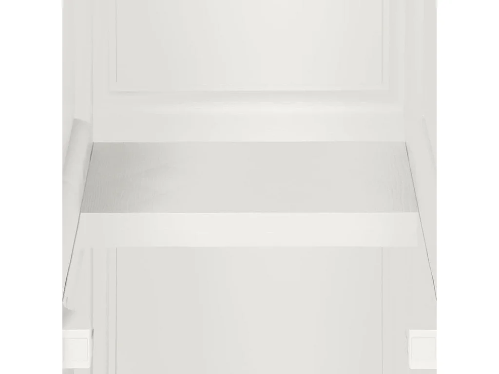 Armoire plastique 40x43x125 design de bois blanc angora