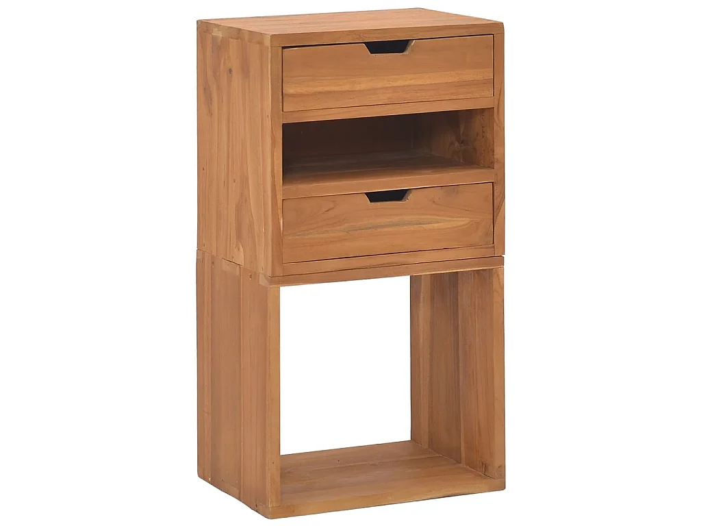 Armoire de rangement 40x30x76 Bois de teck massif