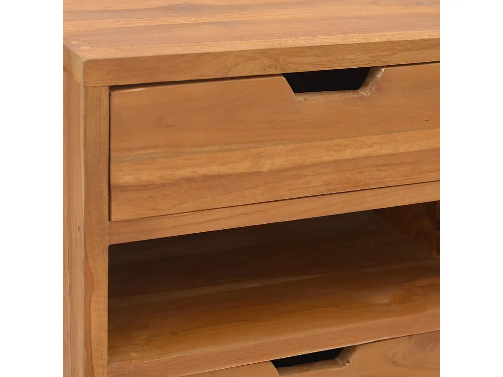 Armoire de rangement 40x30x76 Bois de teck massif