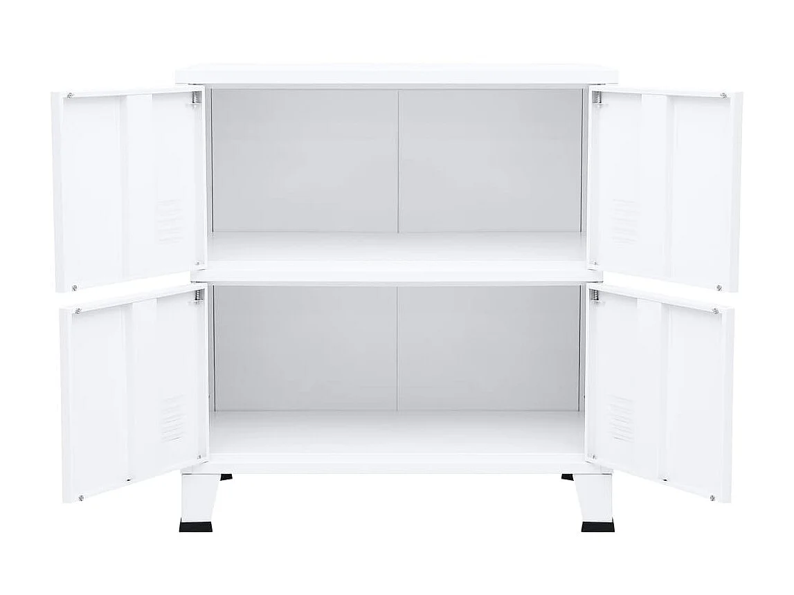 Classeur Blanc 75x40x80 Acier
