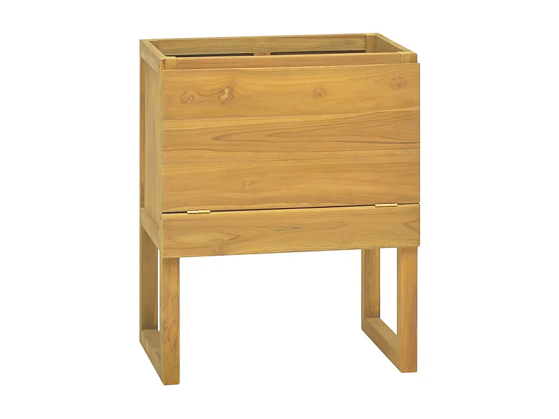 Armoire de salle de bain 60x45x75 Bois de teck solide