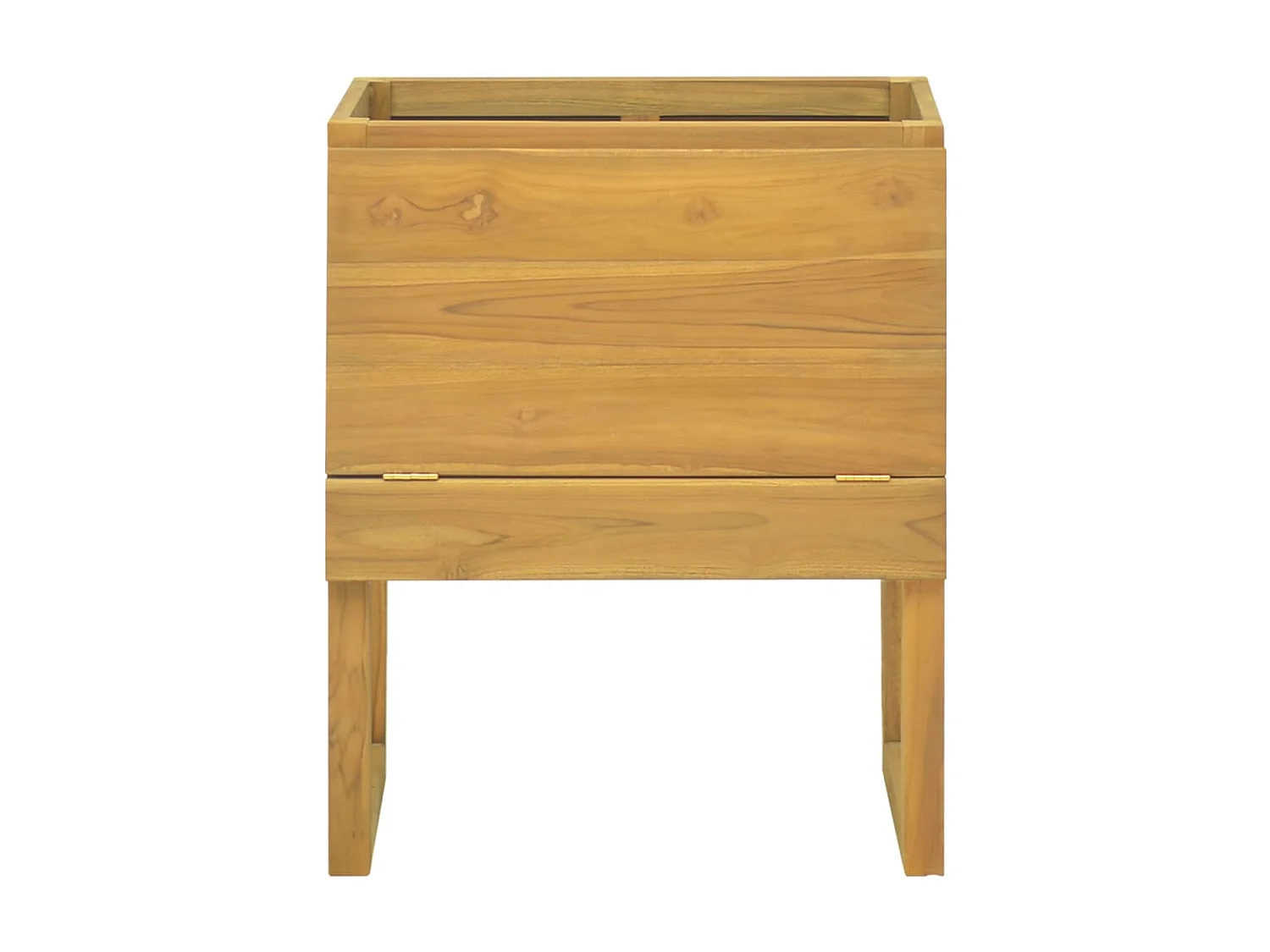 Armoire de salle de bain 60x45x75 Bois de teck solide