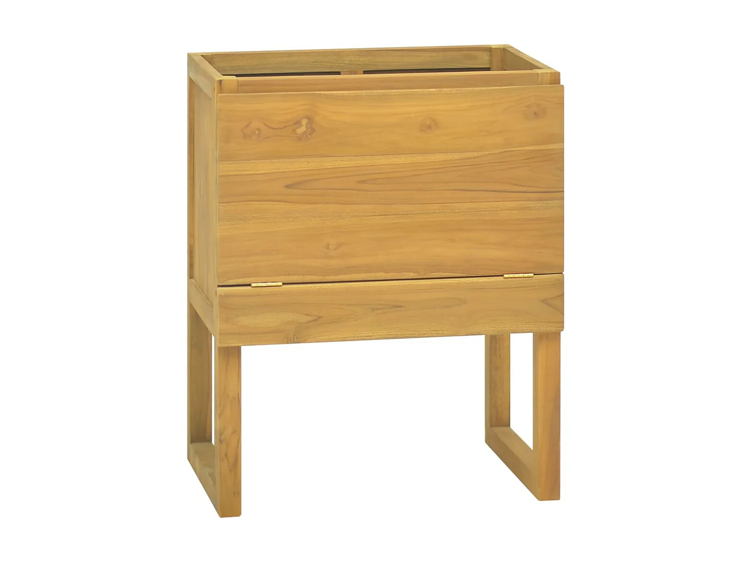 Armoire de salle de bain 60x45x75 Bois de teck solide