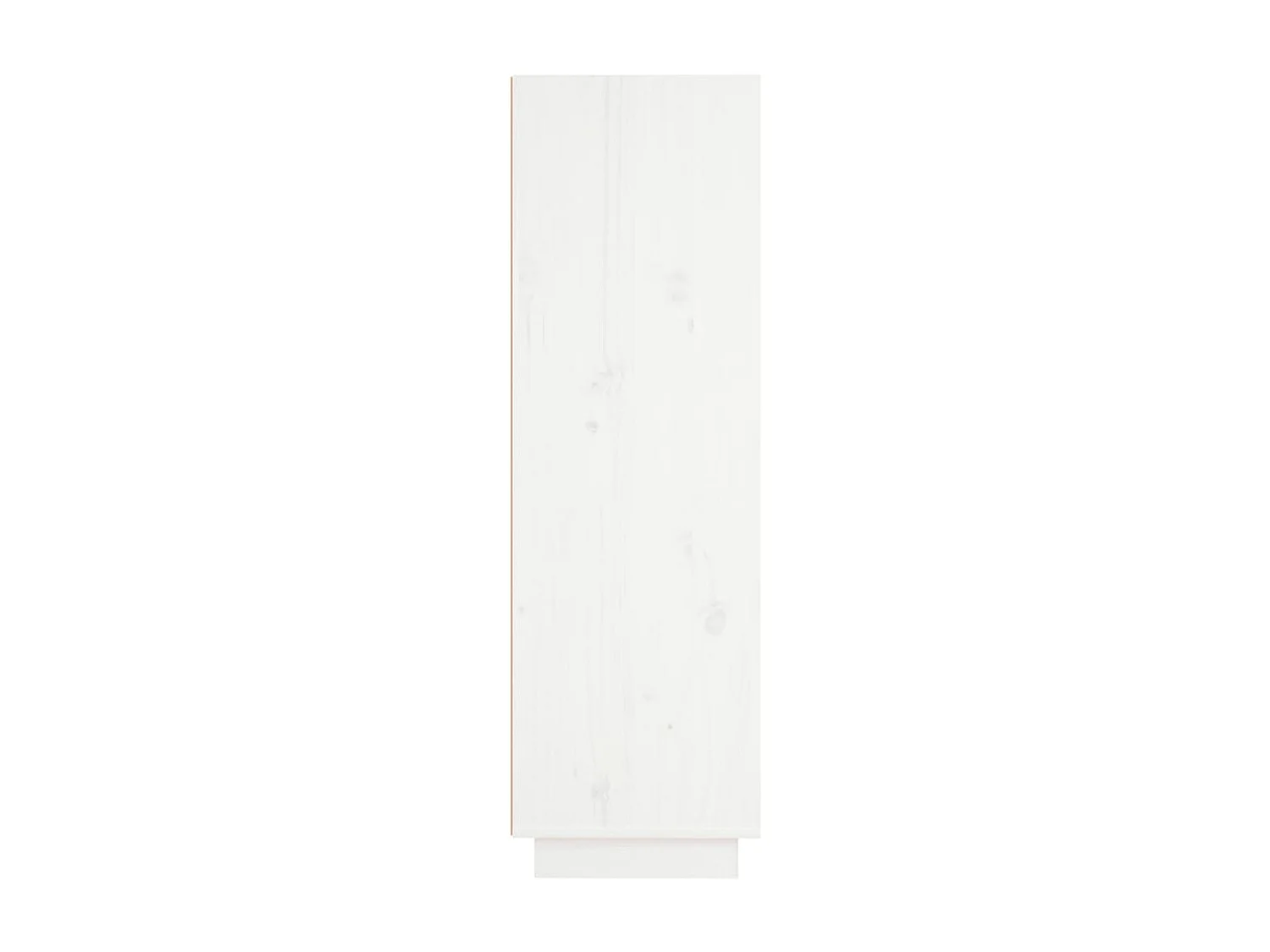 Rangement Blanc 37x34x110 Bois massif de pin