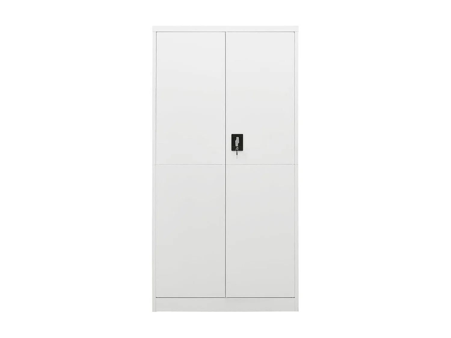 Armoire à casiers Blanc 90x40x180 Acier