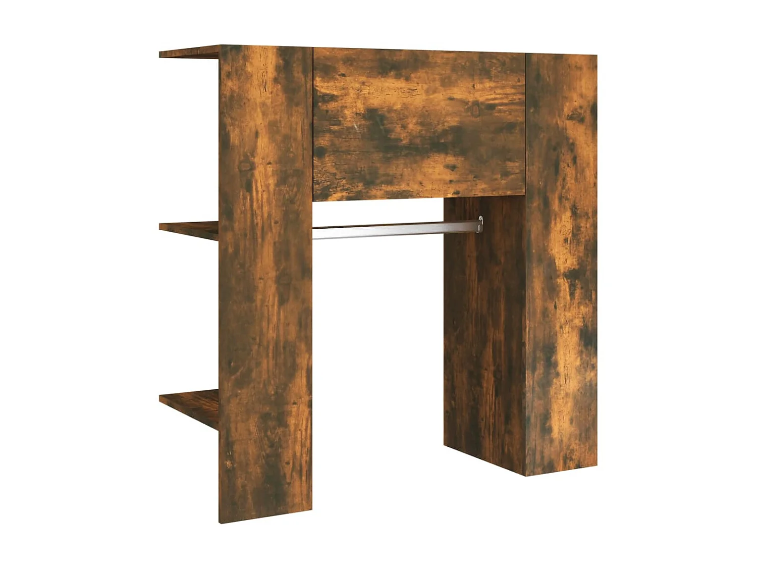 Armoire de couloir Chêne fumé 97,5x37x99 Bois d'ingénierie