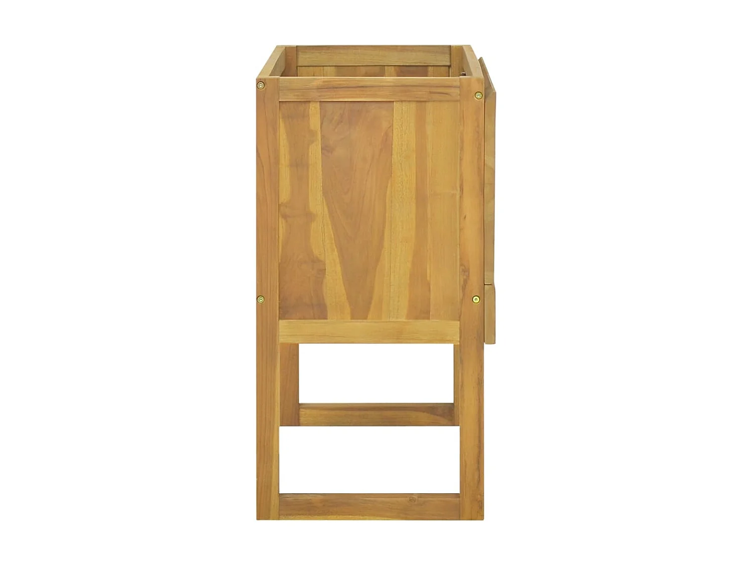 Armoire de salle de bain 90x45x75 Bois de teck solide