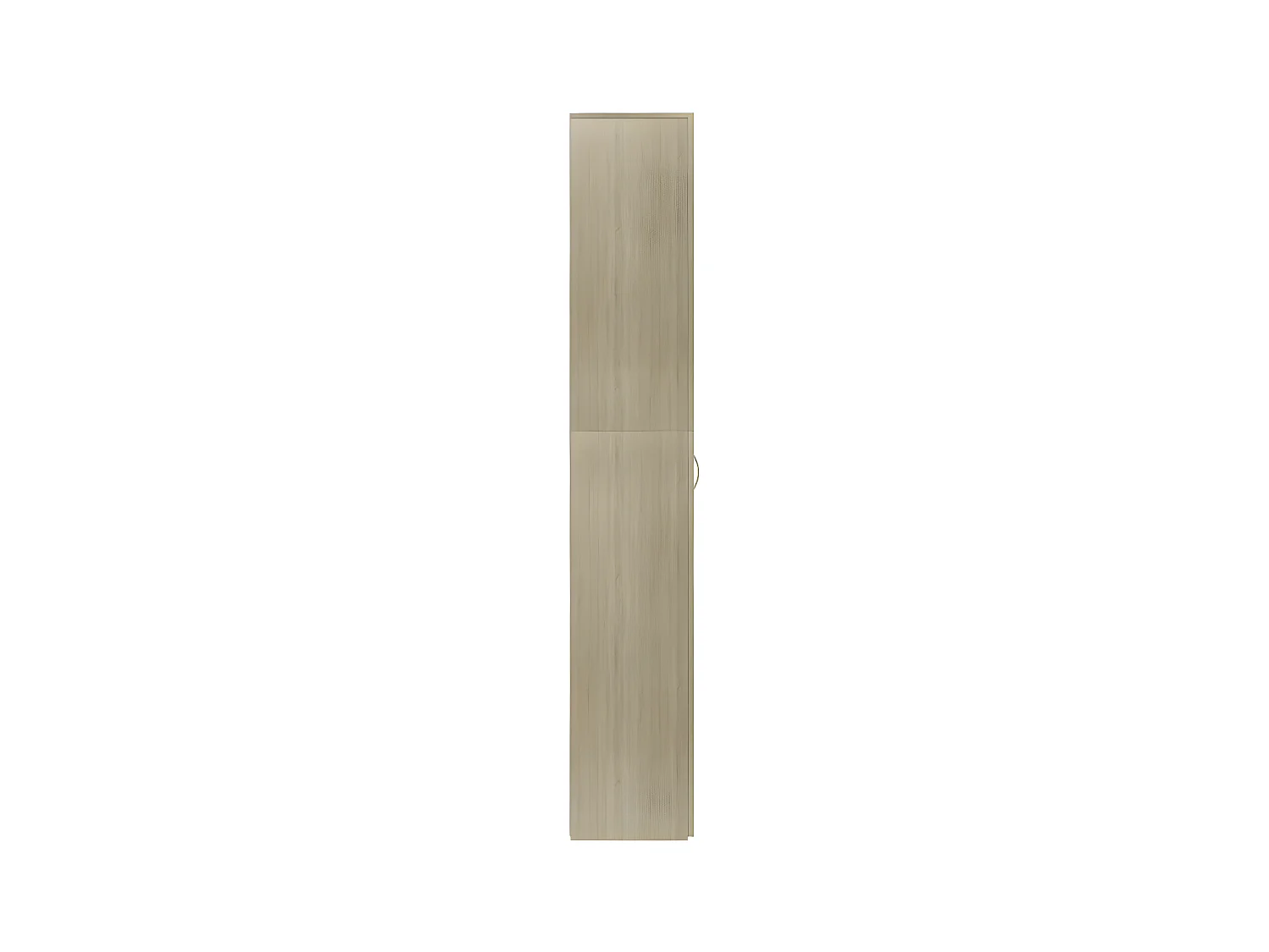 Armoire de bureau 2 portes chêne clair Ousti