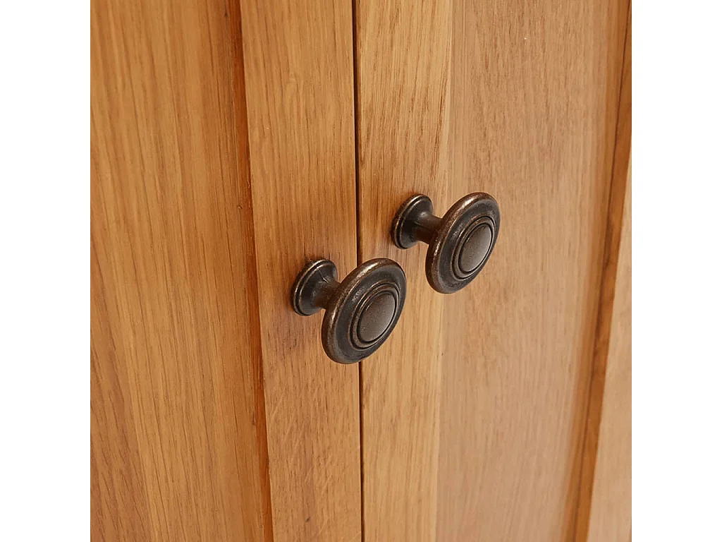 Armoire de rangement 50x22x110 Bois de chêne massif