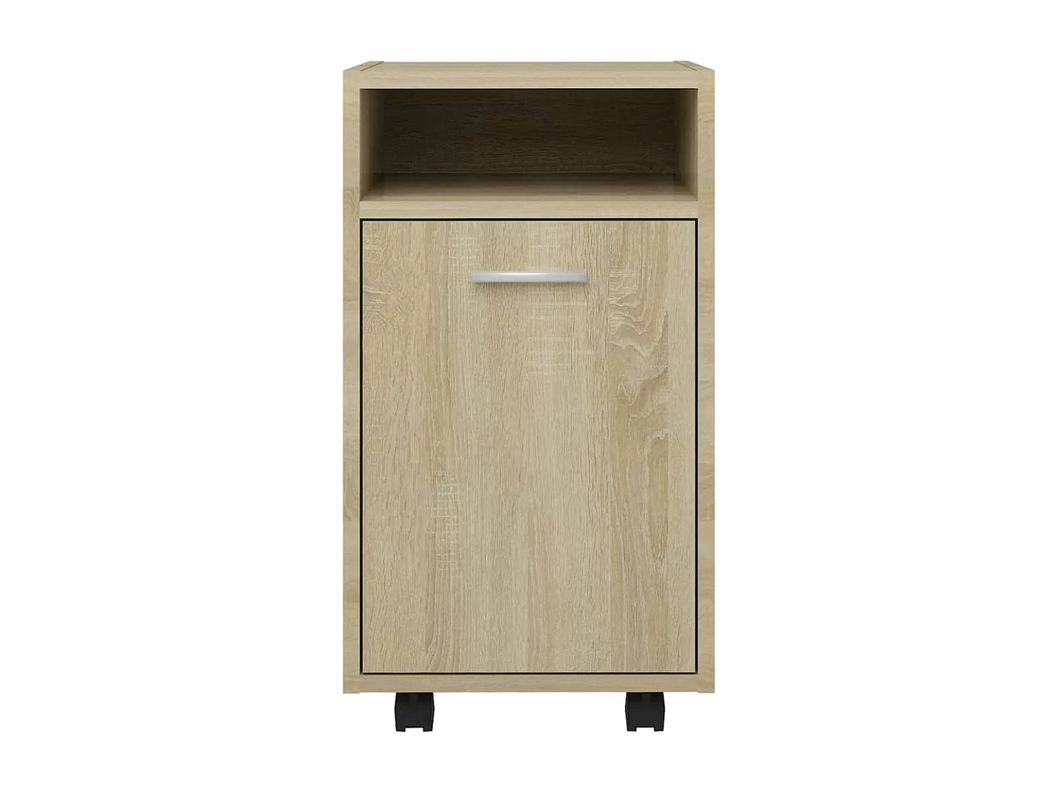 Armoire latérale avec roues Chêne Sonoma 33x38x60