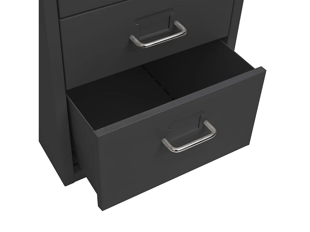 Classeur mobile Anthracite 28x41x69 Métal