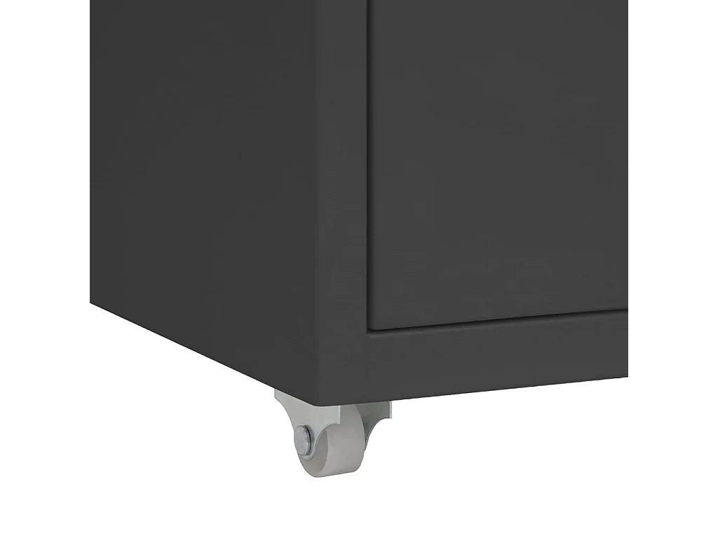Classeur mobile Anthracite 28x41x69 Métal