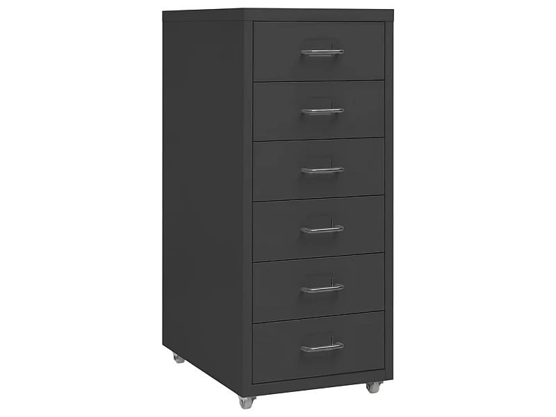 Classeur mobile Anthracite 28x41x69 Métal