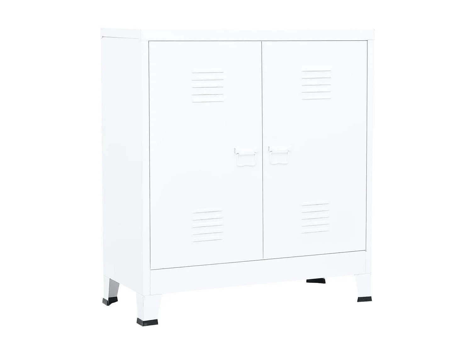 Classeur Blanc 90x40x100 Acier