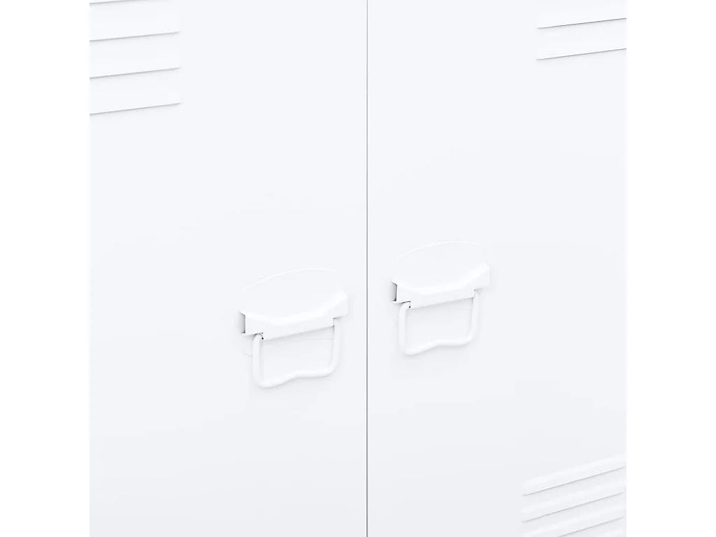 Classeur Blanc 90x40x100 Acier