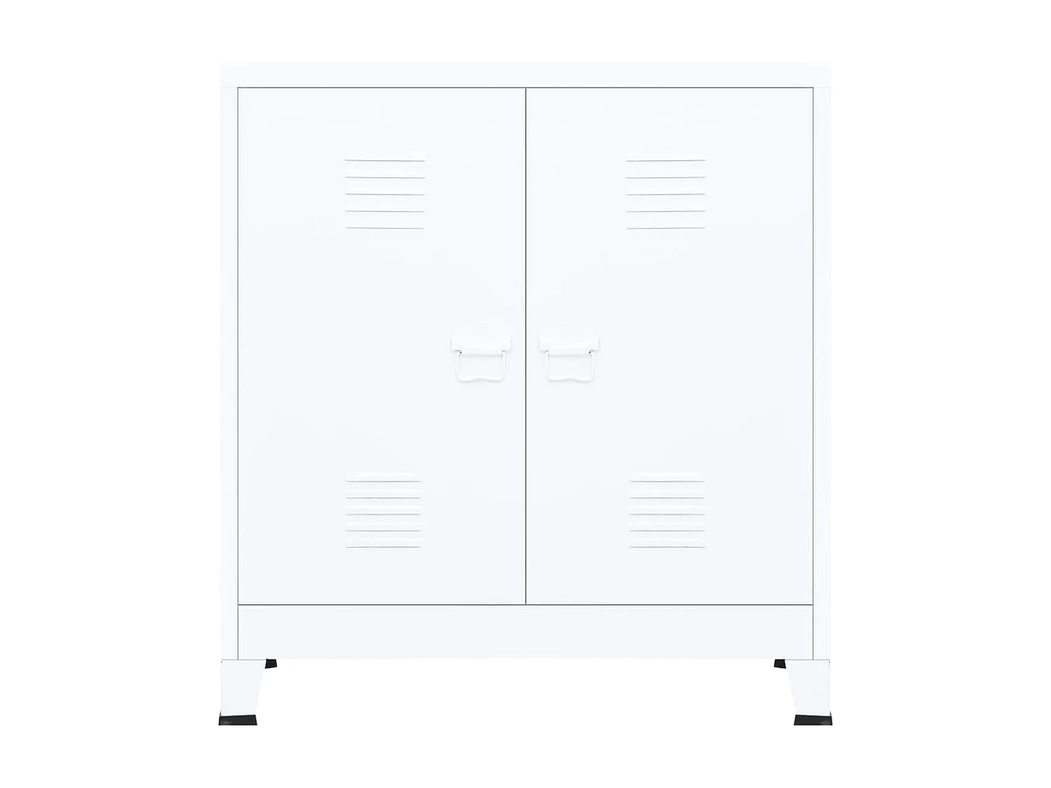 Classeur Blanc 90x40x100 Acier