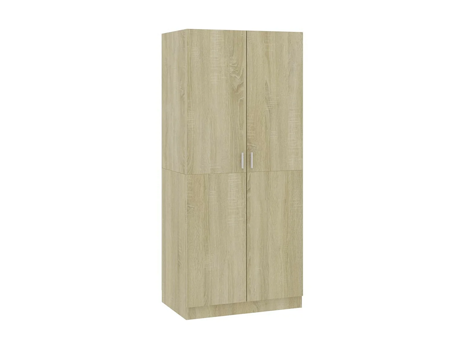 Armoire 2 portes chêne de sonoma Pandra
